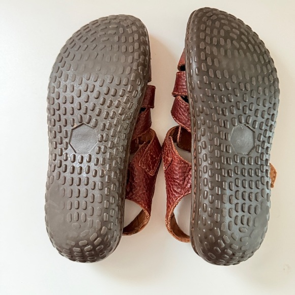 Born Brown Leather Fisherman Sandals - Picture 2 of 6